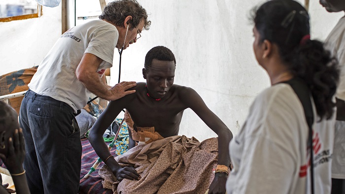 Deepa in Bentiu hospital
