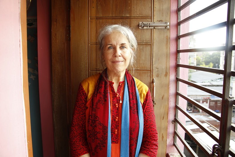 Cindy Scott, MSF's mental health activities manager in Kamrangirchar, Dhaka. Photo: Amber Dowell/MSF