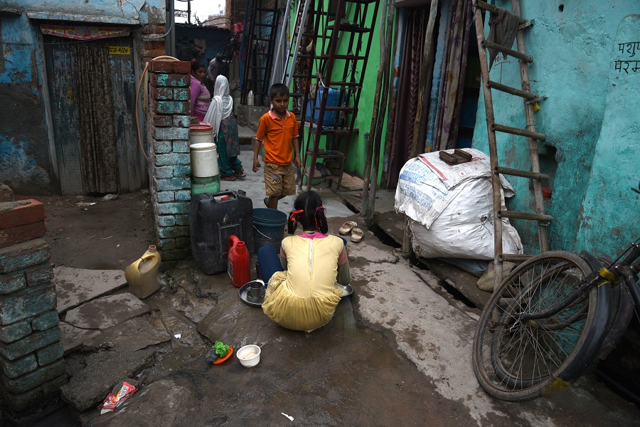 Jahangirpuri is one of the biggest slums in Delhi and sexual violence is considered normal amongst the community. Photo: Showkat Nanda