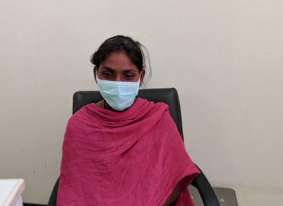 Rekha Yadav, currently undergoing treatment for XDR-TB, which includes the two newest drugs for DR-TB, delamanid and bedaquiline. Photo: DVL Padma Priya/MSF