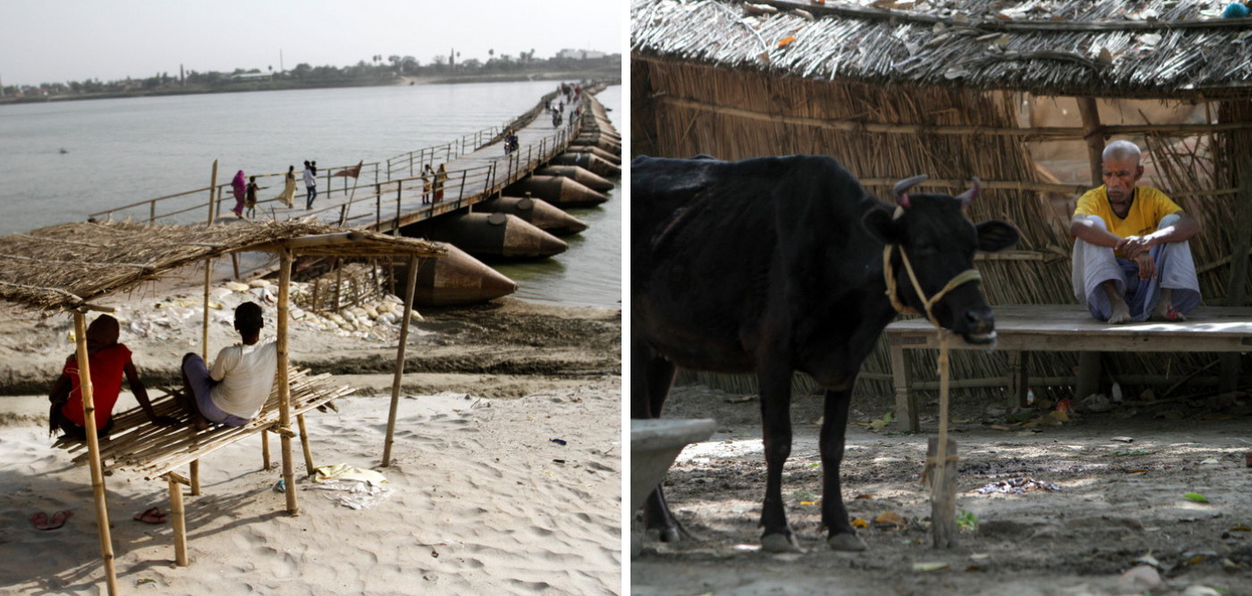 MSF’s health promotion team travels to remote locations in Bihar to raise awareness about HIV-kala azar co-infection. Photo: Javeed Shah