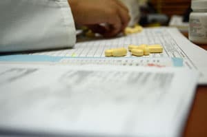 Medical consultation for a victim of sexual violence in Guatemala. The patient is provided with ARV preventive drugs and different vaccination such as Hepathitis B. © Natacha Buhler/MSF