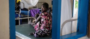 The inpatient department of MSF's clinic in Pibor. Photo: Robin Meldrum