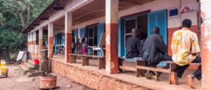 Entrance of the in-patient department of Zemio hospital in Central African Republic. Photo: Inga Meyer/MSF