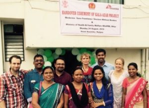 MSF team at the handover ceremony on Monday in Hajipur, Bihar.