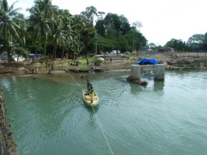 In early April 2014, floods in Honiara swept away riverside communities, brought down bridges and destroyed roads. Twenty-three people died, according to official sources. © Marlieke de Fouw/MSF