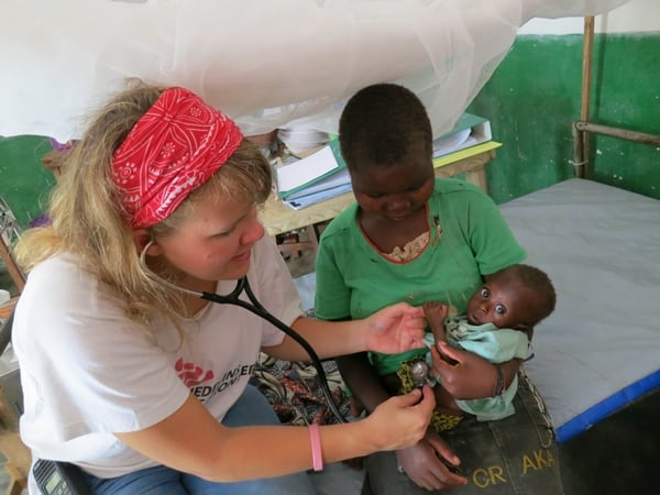 Ongoing fighting between government forces and Mai-Mai militias in Katanga province has caused thousands of people to flee into the surrounding bush in fear of their lives. &copy;  MSF