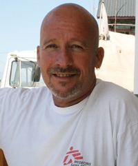 MSF Emergency Coordinator Philippe Havet