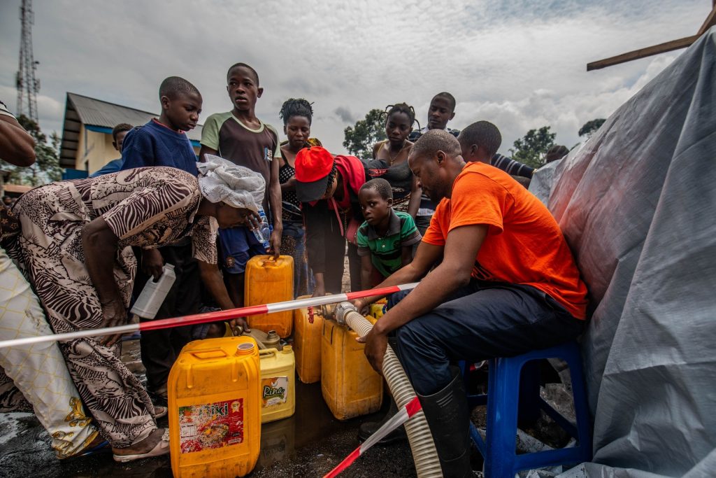 DRC: Half a million displaced and without clean drinking water ...