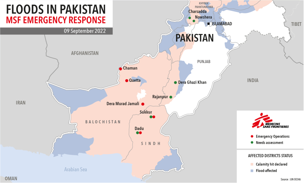 Pakistan Flood Update Five things you need to know Médecins Sans