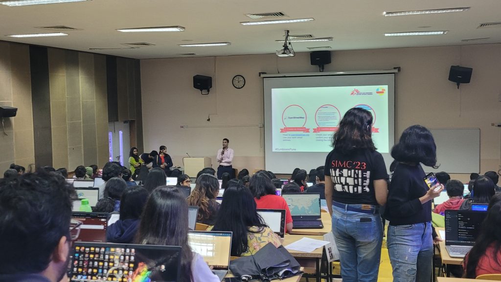 Over 140 participants mapped over 1500 landmarks in a Mapthon hosted by MSF South Asia in Symbiosis Institute of Media and Communication, Pune.