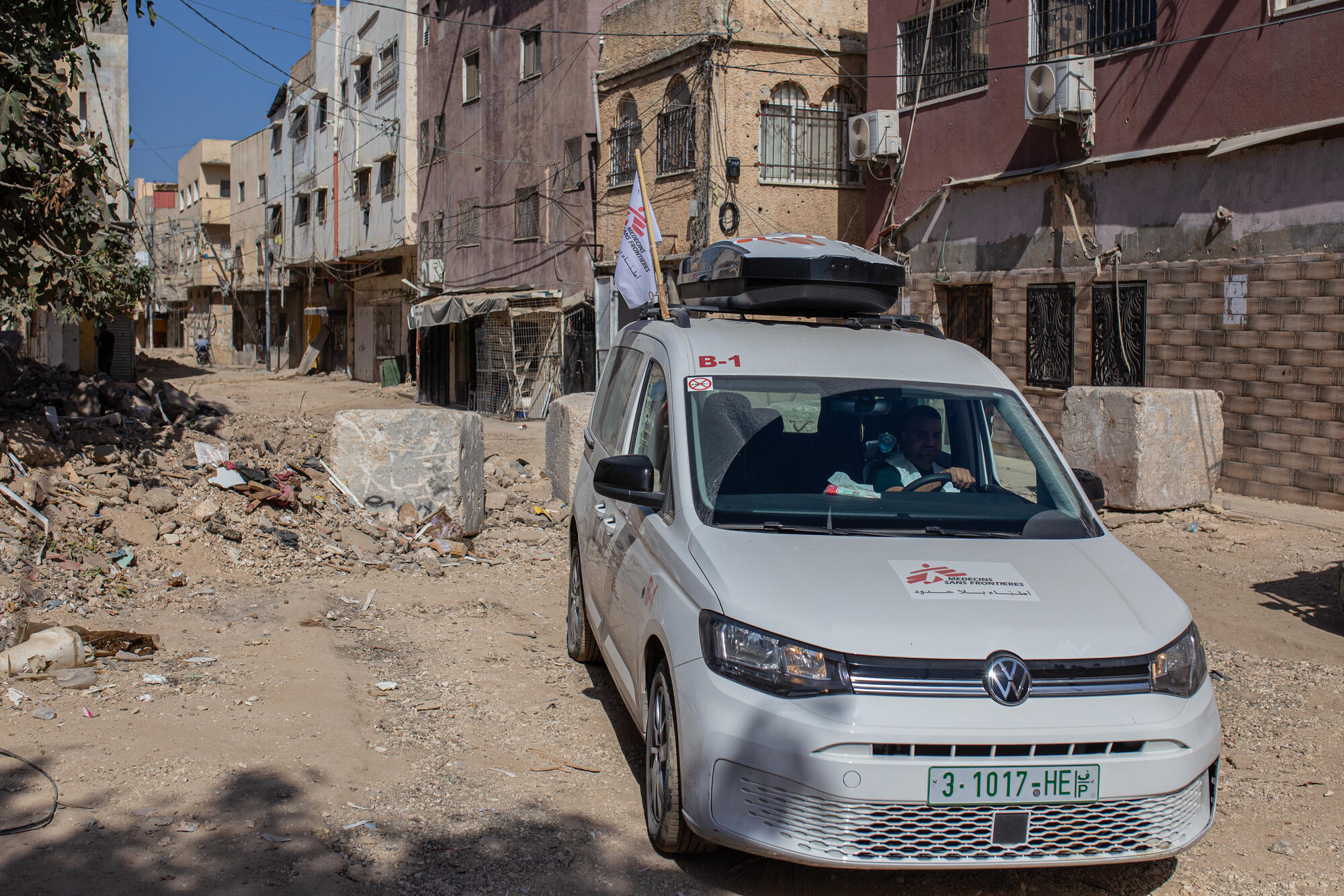 After the 10-day incursion that took place in Jenin from 28 August to 8 September, MSF teams resumed their psychological first-aid activities in the refugee camp. 

Salwa and Rahma visit the camp weekly to meet the residents and make assessments on their mental health and evolution. 

“The level of destruction keeps becoming bigger, and the psychological impact is huge” explains Rahma, “many residents believe that what is happening in Gaza will happen as well in the camp. Many people present with sleeping disorders, as they sleep during the day and are awaken at night”.

Population cannot feel in a safe place given the brutality of the incursions and the impossibility to foresee when the next one will come. In this context, psychological treatment is challenging as the trauma is not over but ongoing.