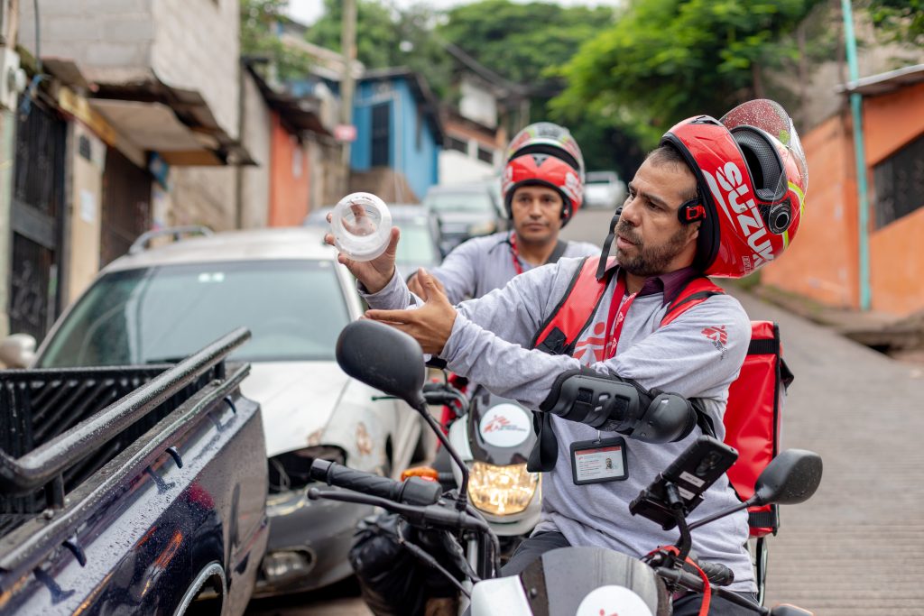 Each releaser carried 20 jars containing the Wolbachia-carrying mosquitoes. Daily releases were carried out for six months. In total, more than 8 million mosquitoes were released.