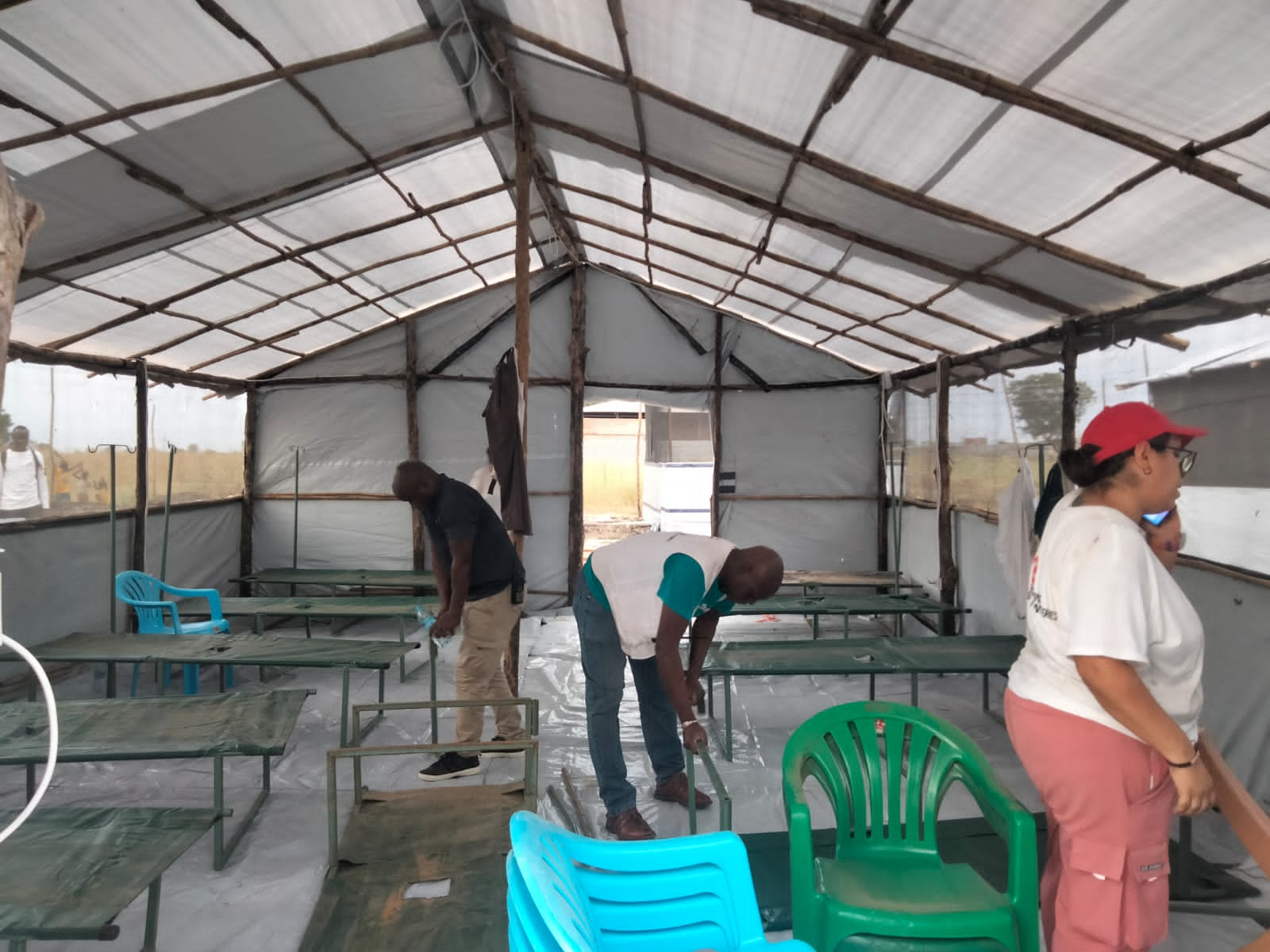 A 36-bed cholera treatment center, with the capacity to scale up to 100 beds, is now operational in Assosa, 10km from Malakal Town Hospital.