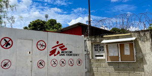 MSF trauma hospital nears its limits