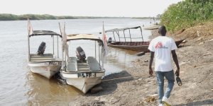 MSF boats in Ulang