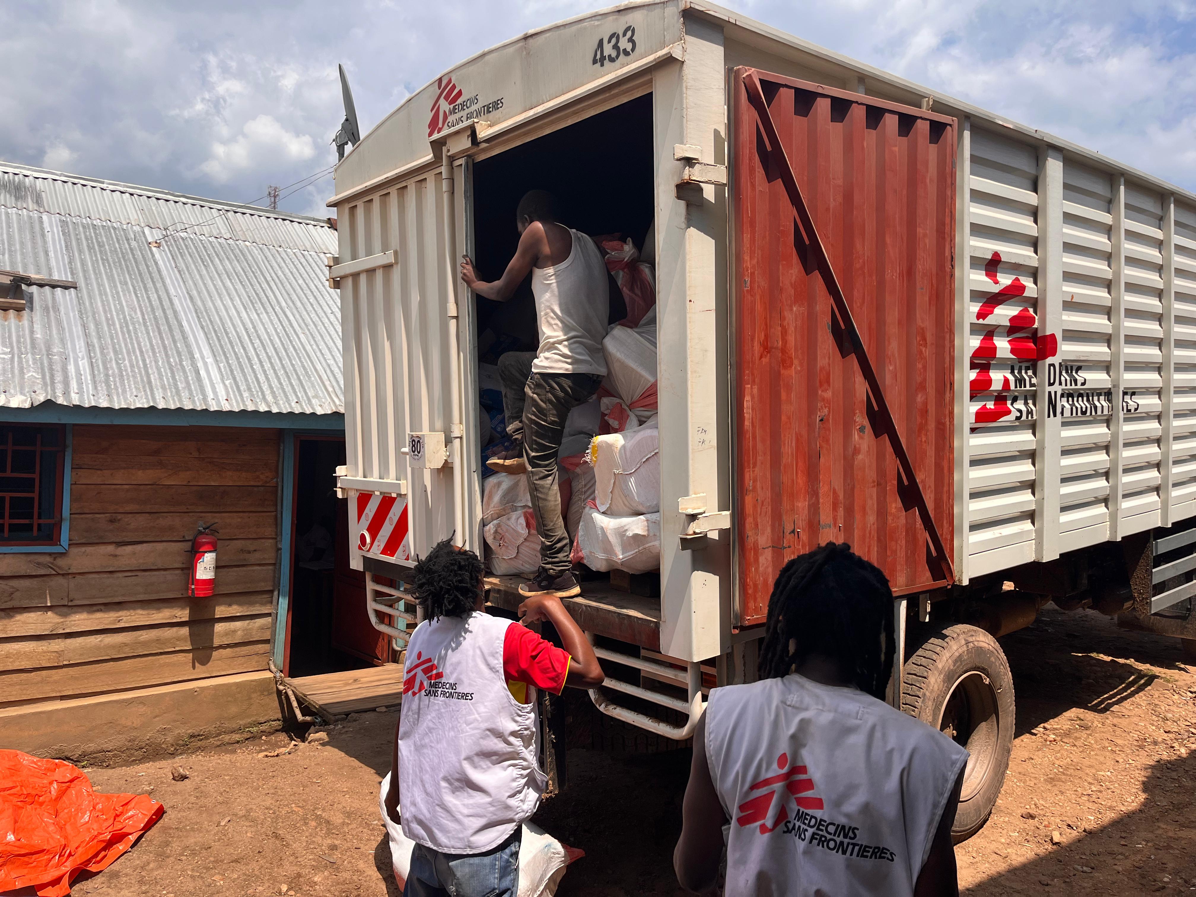 Population displaced by conflicts in Bambo-North Kivu
