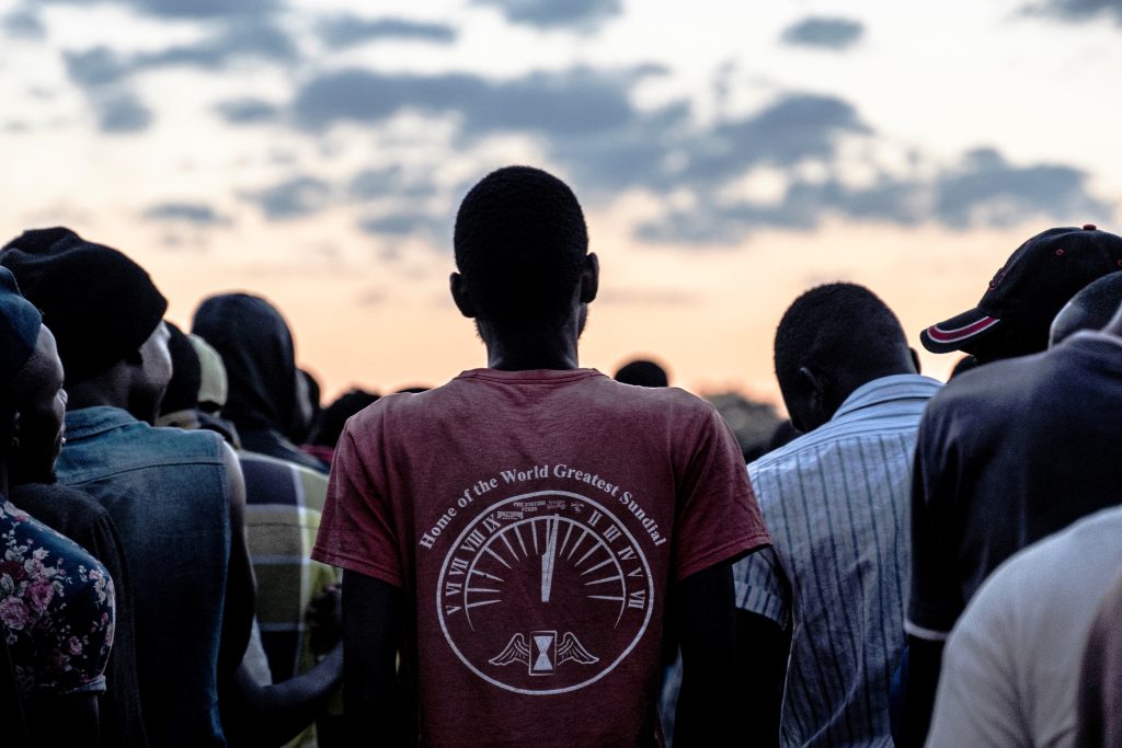 Musina temporary shelter for migrants