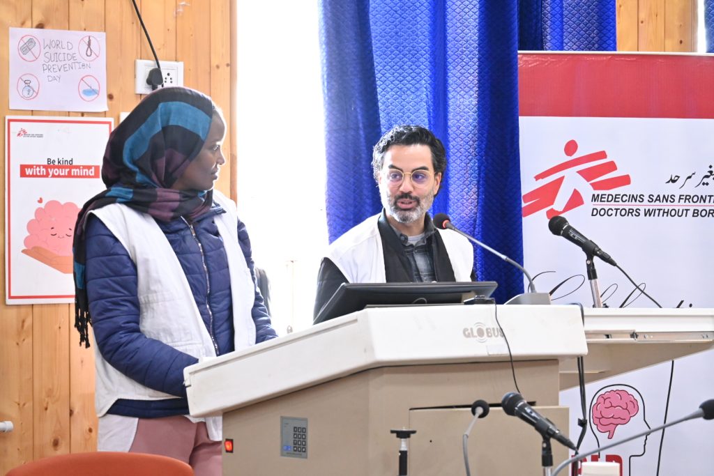 Doctors Without Borders/Médecins Sans Frontières, in collaboration with the Department of Psychology, organised a session dedicated to understanding mental health, breaking stigma, and debunking myths with mental health experts at the Government Degree College auditorium.