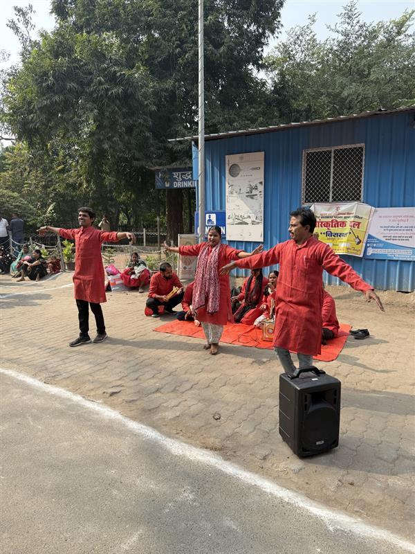 Street play to raise awareness and foster emotional support for individuals living with advanced HIV.