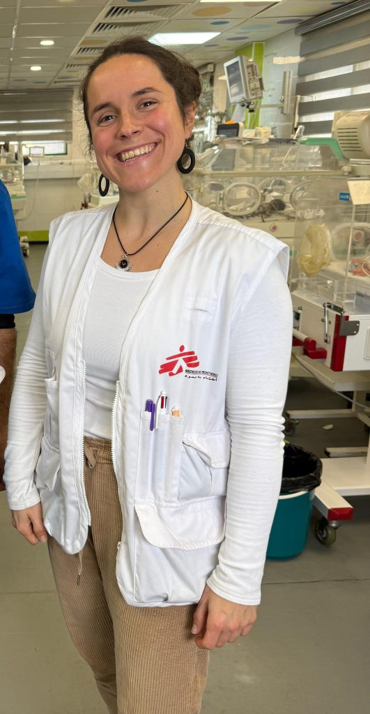 Rocío Simón Martínez, Nurse Activity Manager with Médecins Sans Frontières (MSF), has just finished her second assignment in Gaza