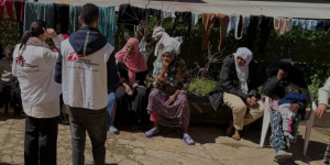Written testimonies of displaced migrant workers in Ghosta, Mount Lebanon, unofficial shelter, where MSF provides medical care. 17/03/2026.