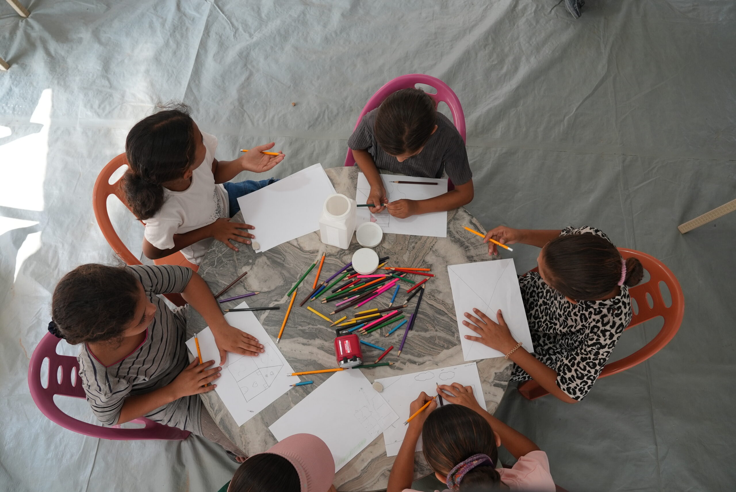 Palestine: Drawing Gaza when your childhood has been shaped by fear and violence